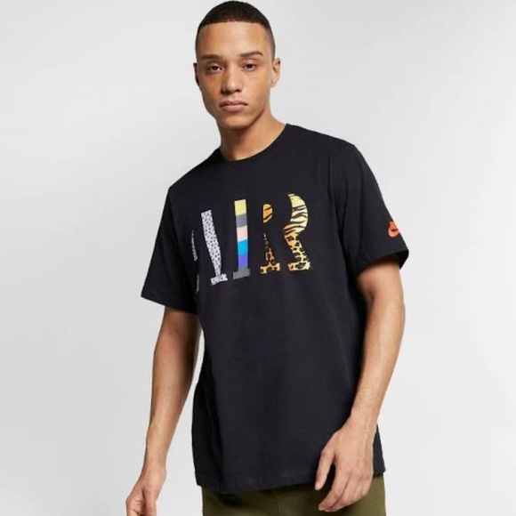 Nike Other - 🆕 Nike HERITAGE AIR MAX Men’s T-Shirt Black Large